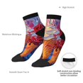 thumbnail image 6 of Pofeuu Trio Of Dripping Cones Print 30cm Socks, Adult Running Hiking Socks for Youth and Adult, 6 of 7