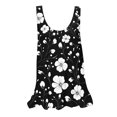 thumbnail image 2 of Clearance Staron Womens Summer Tops Loose Fit Sleeveless Basic Blouses Spring Summer Boho Floral Round Neck Flowy Trendy Casual Soft Tank Tops, 2 of 5