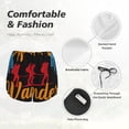 thumbnail image 4 of KLL Not All Who Wander Are Lost Hiking Pattern Shorts Women,Athletic Shorts High Waisted Running Shorts Pocket Sporty Short Gym Elastic Workout Shorts-X-Large, 4 of 7