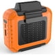 thumbnail image 1 of Mini ventilador de cintura, ventilador portátil recargable de 6000 mAh, ventilador de cinturón pequeño con pilas, máx. 24 h, 3 velocidades, ventilador personal para el cuerpo y banco de ener, 1 of 5
