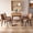 Brown, variant on Yilicy 22" Tall Dining Chairs Set of 4, Dining Side Chairs with Faux Leather Perfect for Small Space, Easy Clean