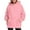 Pink, variant on Makaor Cute Womens Hoodies Pullover Tunic Sweatshirt Fleece Long Sleeve Tops Solid Oversized Drawstring Clothes
