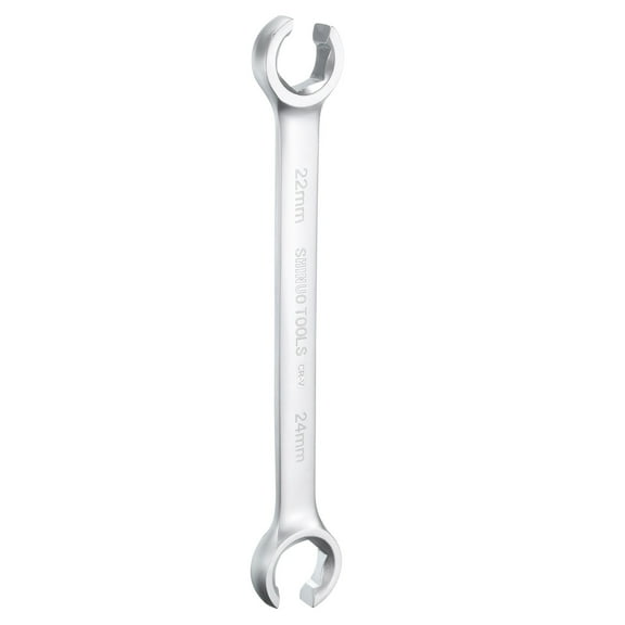Flare Nut Metric Wrench 22mm x 24mm CR-V for DIY