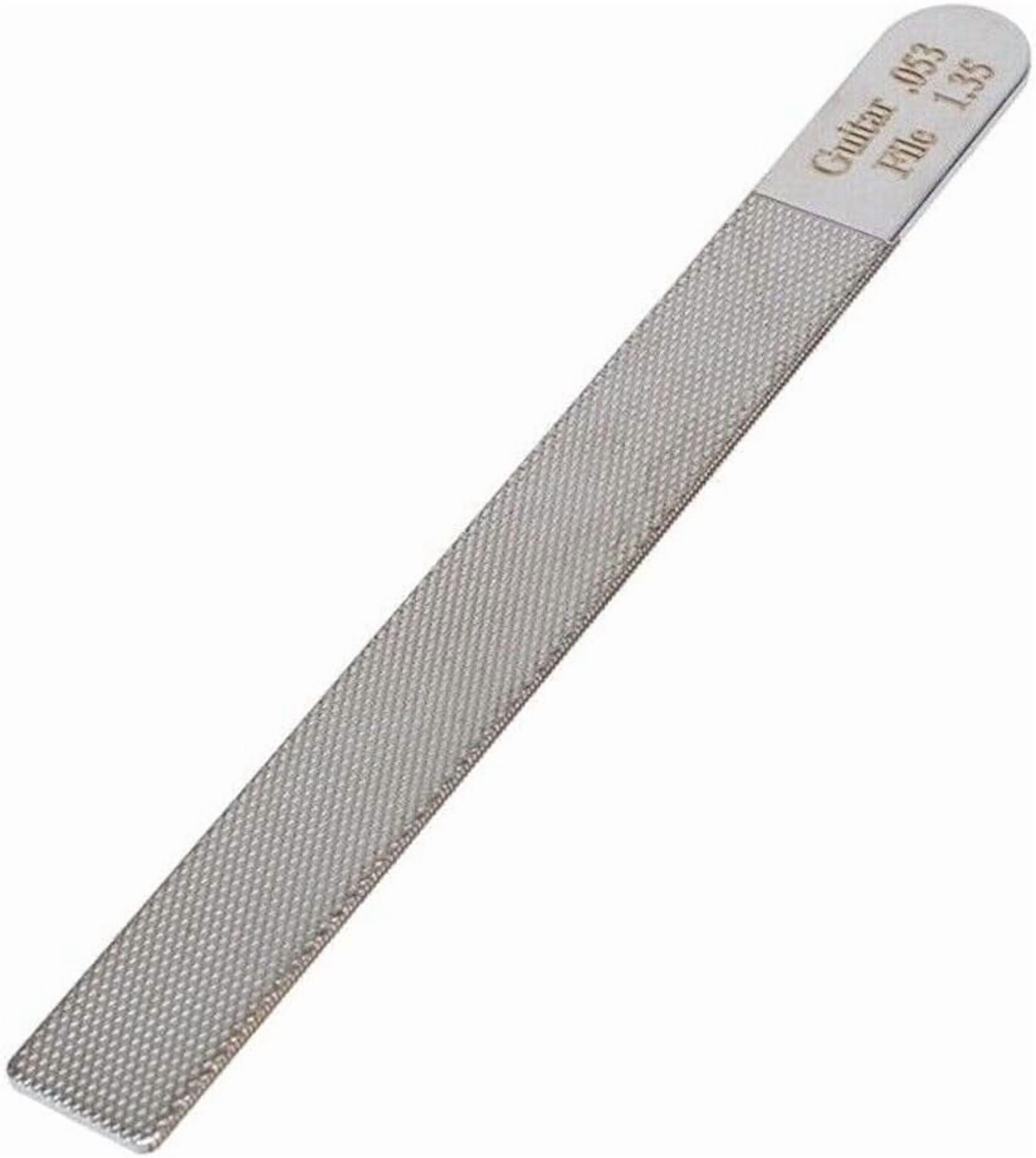 ABCISI 3pcs Guitar Nut Files, Fret Crowning Slot Filing Luthier Repairing Tool Kit 12.5 x 1.4cm