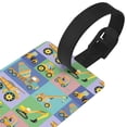 thumbnail image 3 of Gaeub One Size Printed Travel Luggage Identification Tags, Golf Bag Tags with Information Bar on The Back - 3.4 x 2.1 inch, 3 of 8