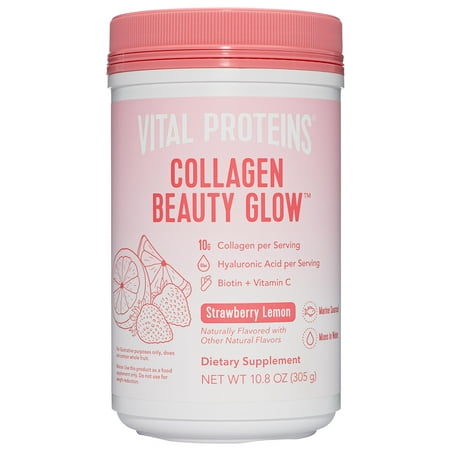 Vital Proteins, Collagen Beauty Glow, Strawberry Lemon, 10.8 oz