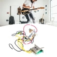 thumbnail image 1 of Cableado De Circuito De Guitarra, Kit De Arnés De Guitarra Compatibilidad Amplia De Metal De Instalación Fácil Para Bajo, 1 of 7