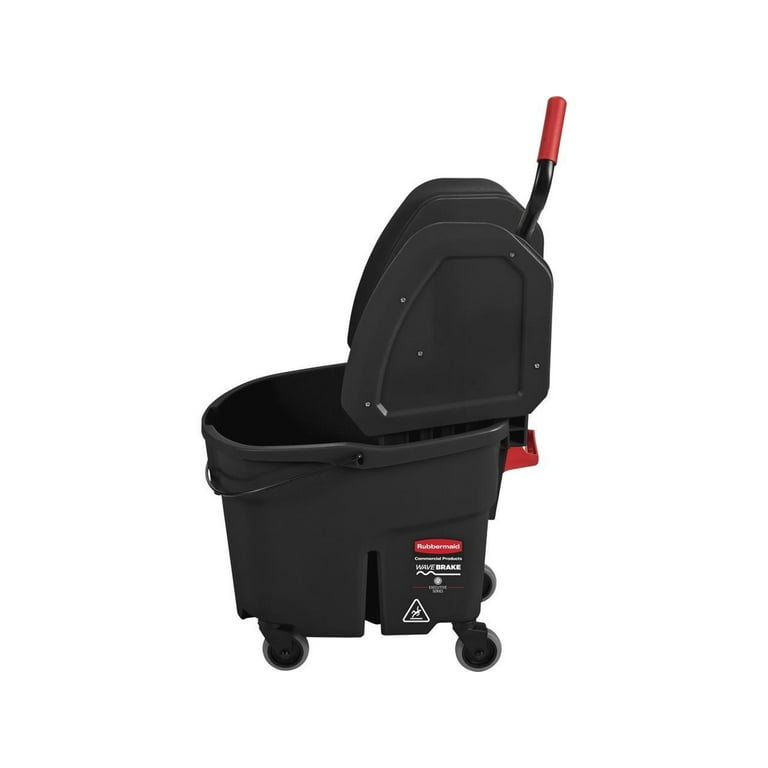 Executive WaveBrake Down-Press Mop Bucket, Black, 35 Quart, Sold as 1 Each Executive WaveBrake Down-Press Mop Bucket, Black, 35 Quart, Sold as 1 Each