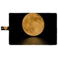thumbnail image 4 of PKQWTM Full Buring Moon Night Moonshine over the Sea Book Cover Book Protector Book Sleeve Book Pouch Book Bag 6x9 inch, 4 of 4