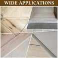 thumbnail image 7 of T-Molding Transition Strips, 6.56 ftx1.97" Vinyl Flooring Edging Trim, Gray, 7 of 7
