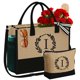 thumbnail image 1 of Yoolife Bolsa De Yute Con Inicial, Regalo Para Ella, Bolsa De Maquillaje, Bolsa De Yute, Para Playa, Madre, Profesora, Regalos De Cumpleaños, Boda, Bordado Hecho A Mano, Monograma, Regalos Personaliza, 1 of 5