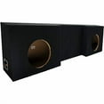 thumbnail image 2 of American Sound Connection Custom Dual 10" Truck Subwoofer Box Sealed Enclosure, 2 of 4