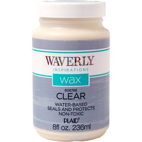 Waverly Inspirations 60734E Chalk Paint, Matte, Antique Wax Brown, 2 Fl. Oz.