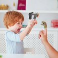 thumbnail image 5 of Adorable Finger Puppet Toy 5Pcs Assorted Color Plastic Secure Fit No Jamming for Kids Use, 5 of 5