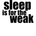 thumbnail image 3 of CafePress - Sleep Is For The Weak Toddler T Shirt - Cute Toddler T-Shirt, 100% Cotton, 3 of 4