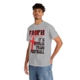 thumbnail image 5 of DJH Apparel | My Faith: It's Bigger Than Football Christian Unisex T-shirt, 5 of 6