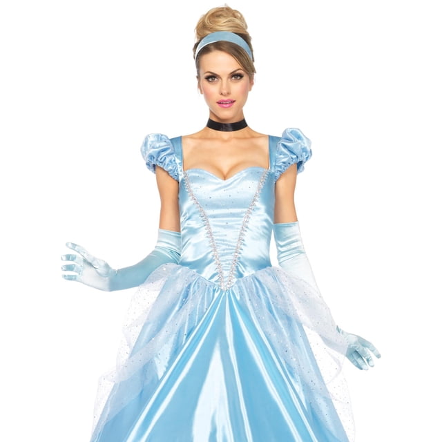 Conjunto de vestido clásico de Cenicienta de Costume Leg Avenue para mujer