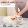 thumbnail image 6 of Luioepy Clearance Two-in-one pet hair removal gloves Pink A 2 In 1 Cat Hair & Pet Remover Glove Dog Grooming Glove Brush For Shedding Massage Efficient Pet Hair Remover For Couch Carpet [With Storage, 6 of 9