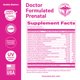 thumbnail image 4 of Vitaminas prenatales Pink Stork Total con DHA, folato y hierro, 60 cápsulas, 4 of 9