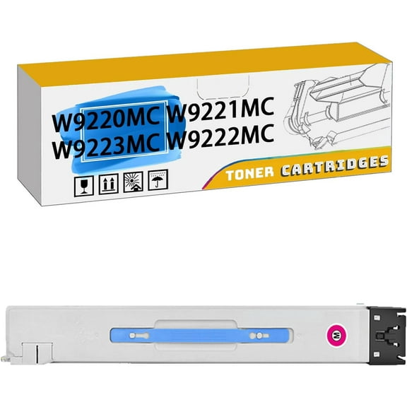 W9220MC W9221MC W9223MC W9222MC Toner Cartridge, Compatible for HP Color Laserjet Managed E78228dn E78228dn Printers【High Print Volume with Chip】