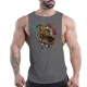 thumbnail image 3 of Camiseta sin mangas de baloncesto para exteriores, de secado rápido, para las cuatro estaciones, para gimnasio, de moda, Y2k, para deporte, ocio, transpirable, sin mangas, ropa para hombre, FNAF, 3 of 5