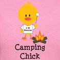 thumbnail image 3 of CafePress - Camping Chick T Shirt - Women's Traditional Fit Dark T-Shirt, 3 of 4