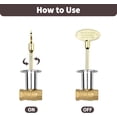 thumbnail image 4 of 3 Inch Universal Gas Valve Key, Universal Valve Key for Gas Fireplaces, Fits 1/4" and 5/16" Replacement Gas Valve Stems, for Fire Pit and Fireplace, Outdoor Gas Fireplace (2 PCS), 4 of 7