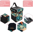 thumbnail image 2 of Starfish Car Trash Can with Foldable Lid, Leak-proof and Hanging Storage Bag - Trash Can for Car, Car Trash Bin, 2 of 6