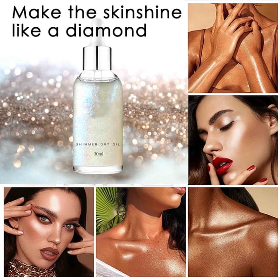 Shining Oil Face Body High Gloss Oil Fine Shiny Oil 30ml