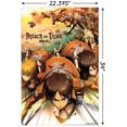 thumbnail image 3 of Attack on Titan - Attack Wall Poster with Push Pins, 22.375" x 34", 3 of 4