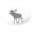 Clear, variant on CafePress - Moose: Black - Sticker (Oval)