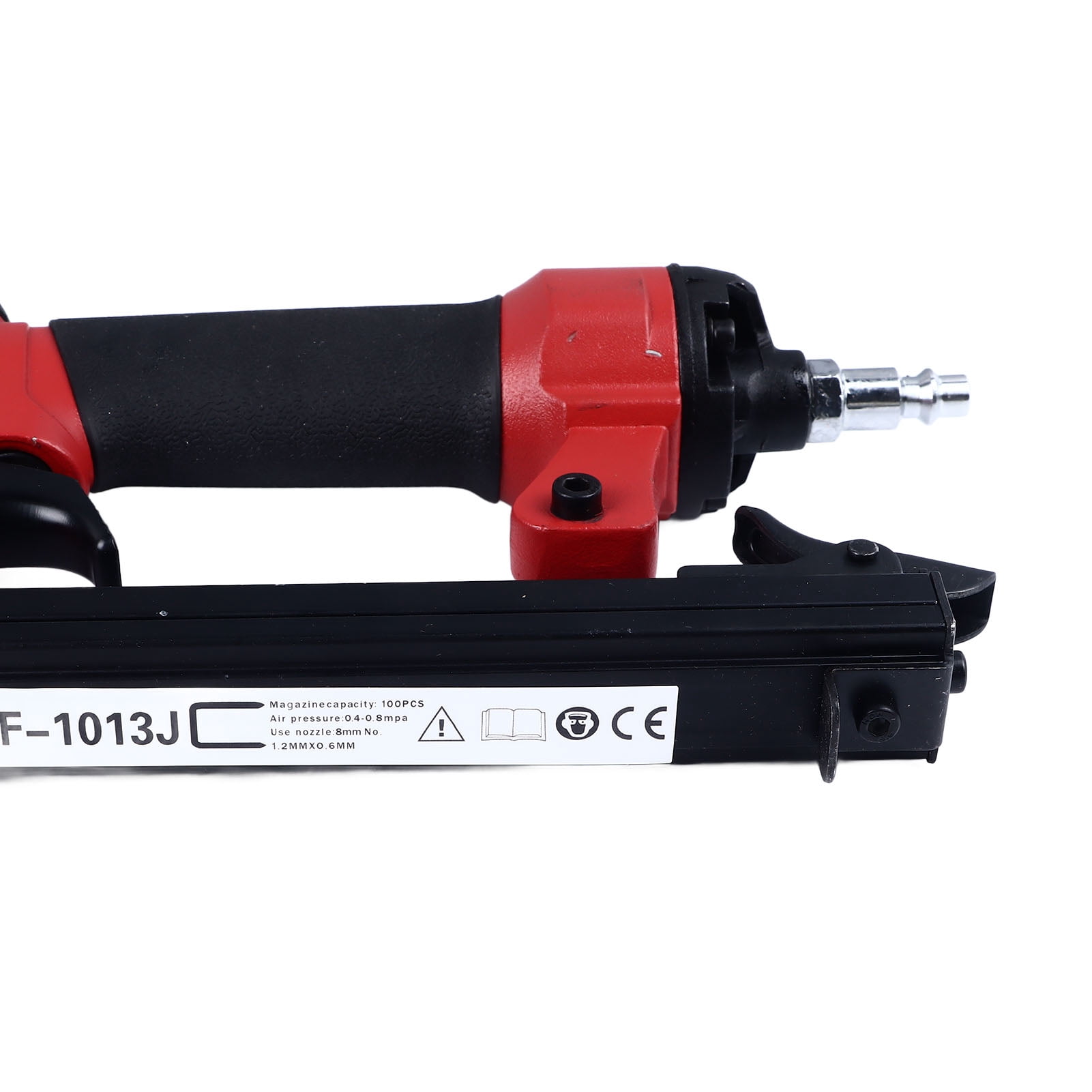 Suodoka Air Nailer Pneumatic 1013 U Shaped Steel Nail Gun Stapler for Furniture Engineering Home Improvement Projects (0.24 - 0.51 inches / 6 - 13 mm)