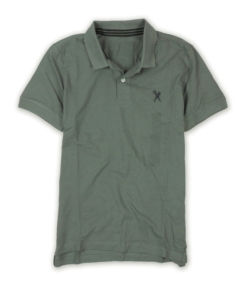 Rock /& Republic Mens Military Rugby Polo Shirt