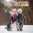 thumbnail image 2 of REDESS Winter Trapper Hat for Boys Girls，Earflap Cap Waterproof &Windproof Beanie Faux Fur Lined Kids Hat, 2 of 7