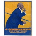 thumbnail image 2 of Winold Reiss 20x24 Gold Ornate Framed and Double Matted Museum Art Print Titled - A Connoisseur (1914), 2 of 4