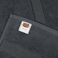 thumbnail image 3 of 6 Pack Small Bath Towel Set, 100% Ring Spun Cotton (22 x 44 Inches) Lightweight and Highly Absorbent Quick Drying Towels, Premium Towels for Hotel, Spa and Bathroom (Grey), 3 of 8