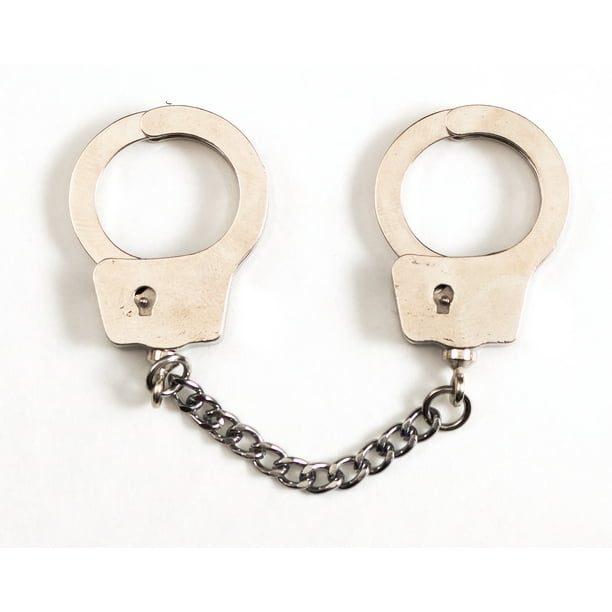 Loftus Loftus Deluxe Finger Mini Handcuffs Keychain, Silver, OneSize