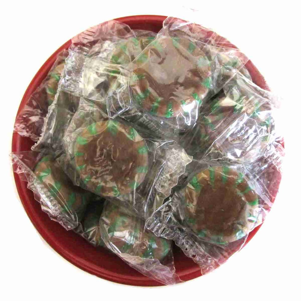 Chocolate Starlight Mints Bulk Wrapped Hard Candy 2 lbs.