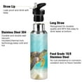 thumbnail image 5 of Turtle in Sea Water Bottles Insulated Thermos Kids Stainless Steel Bottle with Straw Lid Flask Leakproof for Sports Gym 20 oz, 5 of 6