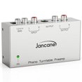thumbnail image 1 of Preamplificador de phono Jancane para tocadiscos, entrada RCA, adaptador de 12 V, 1 of 7