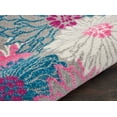 thumbnail image 7 of Nourison Passion Floral Grey 1'10" x 2'10" Area Rug, (2x2), 7 of 7