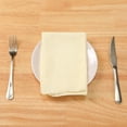 thumbnail image 5 of REGALWOVEN Cotton Napkins Cloth Napkins Set of 12 Washable Beige 17'x17', 5 of 6