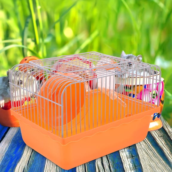 PENIKOKO Multifunction Small Pet Cage in , Safe Material Hamster Habitat for Small Animals