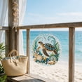 thumbnail image 6 of Clearance! Ocean Pearl Art DIY Hanging Ornament Kit, Sea Turtle Coastal Diamond Art Kit with Complete Tools, Sparkling Rhinestone Bead Craft Gift for Friends and Family, Sea Turtle, 6 of 7