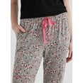 thumbnail image 2 of Joyspun Women's Brushed Hacci Knit Sleep Joggers, Sizes XS to 3X, 2 of 6