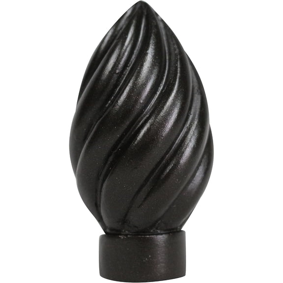 Urbanest Worcester Lamp Finial – 2-3/8 Inch Tall, Oil-Rubbed Bronze – Decorative Lamp Shade Finial for Table & Floor Lamps- 1 Piece