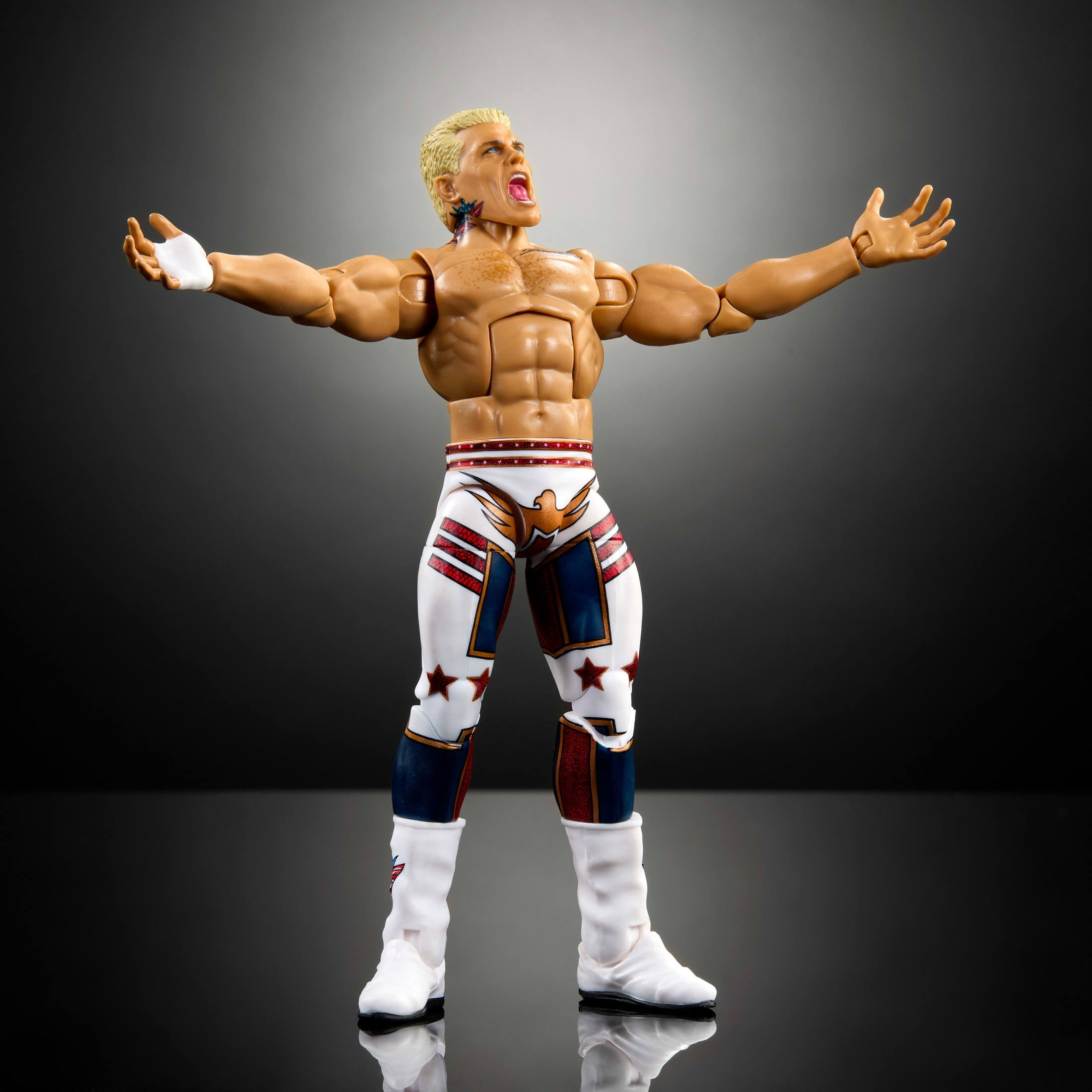 WWE Elite Cody Rhodes Action Figure, 6-inch Collectible Superstar with Articulation & Accessories