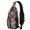 Educational Sci, variant on Ethnic Paisley Sling Backpack – Vintage Boho Floral Crossbody Daypack, Lightweight Anti-Theft Travel Bag with Adjustable Strap & Multi-Pocket Design