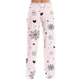 thumbnail image 6 of Garbnen Halloween Pajama Pants Womens Funny Ghost Pumpkin Cat Graphic Womens Lounge Pants Spooky Fall Comfy Women Sleep Pants, 6 of 9