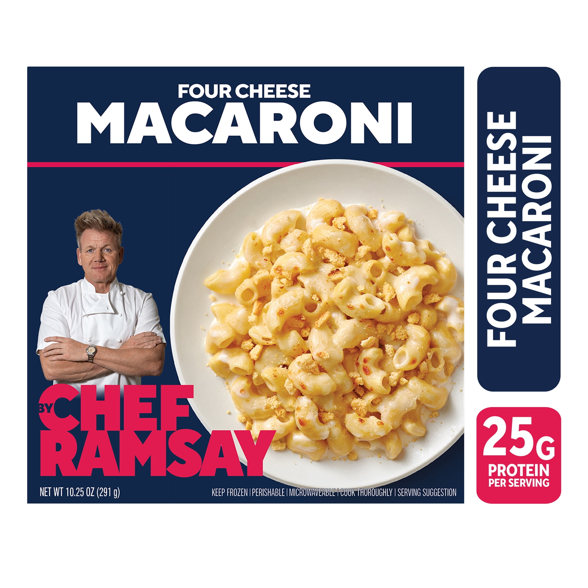 By Chef Ramsay Four Cheese Macaroni, 10.25 oz Bowl (Frozen)
